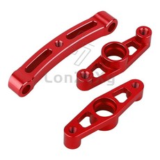 레드 메탈 서스펜션 암 스티어링 기어박스 하우징 모터 마운트 카 부품, 색상: 33. Steering Part 2, 1개