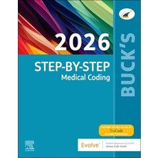 (英文圖書)Buck's Step-By-Step Medical Coding 2026 Edition 平裝版, Elsevier, 英文
