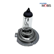 현대모비스 자동차 헤드라이트 전조등 할로겐 전구 H7 12V 55W, 2개
