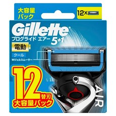 Gillette 吉列 Proglide系列電動刮鬍刀替換頭, 1盒, 12個