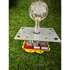 娃娃機搖桿 七彩搖桿 七彩發光搖桿 分離式 可換頭 圓頭, 1個