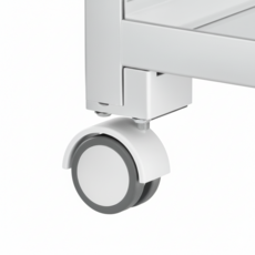 布卡星魔方籠專用配件萬向輪 適用魔方100/80倉鼠籠 倉鼠豪宅水晶籠通用, 1個, 1組附4個輪子