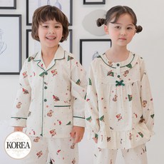 아동 유아 면 잠옷 리틀트리