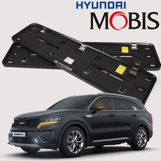 현대모비스 정품 쏘렌토 순정 번호판 가드 플레이트 번호판 비천공 현대 교체 신형 기아 자동차 쏘렌토 dew+946ge, 기아 쏘렌토_천공용