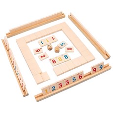 麻將數字排列遊戲, 多色, 1個