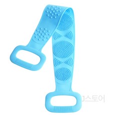 J스토어 실리콘 샤워타월 목욕타월 바디브러쉬 목욕타올 등타올 실리콘등밀이, 1개, 스카이, 1개입