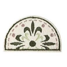 펀치니들러그 키트 DIY 세트 패키지 터프팅 자수 러그 만들기 펀치 니들, C. 반원형 (재료 패키지+바늘+자수), 3박스