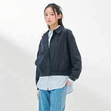 체이스컬트 여자 카라 셔링 점퍼