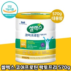 셀렉스 코어프로틴 락토프리 분리유청단백질 WPI 570g, 1개