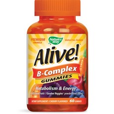 Nature's Way 然萃維 Alive維生素B群軟糖, 60顆, 1罐