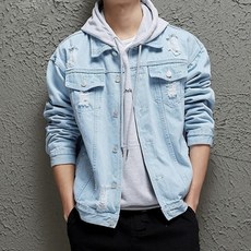 슬림핏 캐쥬얼 봄 청 가을 점퍼 남성 남자청자켓