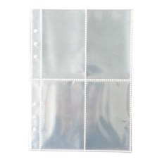 拍立得相簿 小卡冊 拍貼機相簿 A5活頁相片本 (台灣現貨，特價), 1片, 4格內頁1份(25張正反兩面)