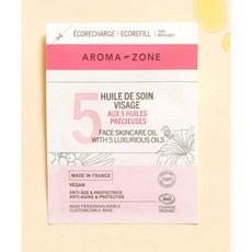 AROMA-ZONE 精華油 適用於臉部 5 種奢華精華油 有機認證 法國製造, 1個
