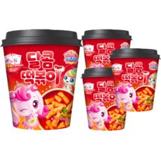 티니핑 달콤떡볶이, 4개, 115g