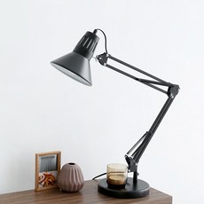 마켓비 TEMPAT 단스탠드 E26 KS2042T/02 블랙 2829.4906, E26 3파장전구 15W 주광(하얀)색