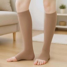 단비가 종아리 압박 밴드 M 베이지 하지정맥류압박밴드