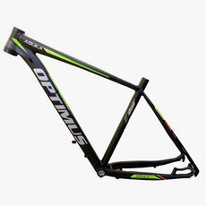 자전거 프레임 29인치 디스크 캐리어 내부 마운틴바이크 조절형 알루미늄 브레이크, 41cm, Black Green
