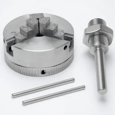 전기 선반 드릴 척 헤비 듀티 셀프 센터링 3 4 조 M12 x 1mm 연결 공구, 02 3 Jaw