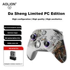 Pc/Switch/Ios/Android/Steam Black Myth Wukong Rgb Hall Effect와 호환되는 Aolion 무선 게임 패드 컨트, 01 A