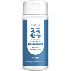 ALITTLE COOL 30ml 미미세라 쿨 타입 귀 청소 세정액 이어 클리너액 로션 천연