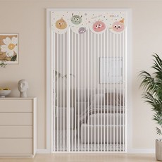 妃雪森 防蚊門簾 磁性紗門 紗窗 免打孔自吸磁鐵 隔斷, 像【外框測量 尺寸寧大勿小】,70*200