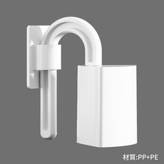寶貝家 BABY+ 門縫防夾手器, 鎖頭造型｜白色, 1個