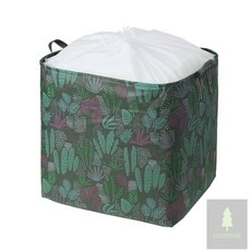 행운몰 대용량 접이식 이불정리함 100L 그린 옷정리함