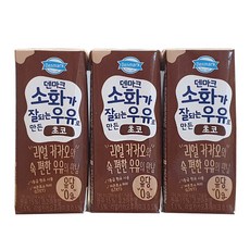 덴마크 소화가 잘되는 우유로 만든 초코, 190ml, 24개