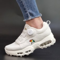 아놀드파마 다이얼 에어 쿠션 운동화 겸용 골프화 스파이크리스 키높이 5cm 여성 남성 스크린 연습용 골프 슈즈 스니커즈 메쉬 보아 워킹화 커플 트레킹화 파크골프화