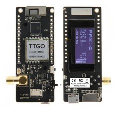 TTGO LoRa32 V2.11.6 버전 433/868/915Mhz ESP32 LoRa OLED 0.96인치 SD 카드 블루투스 WIFI 무선 모듈 ESP-32 SMA, [01] SX1276 868MHz