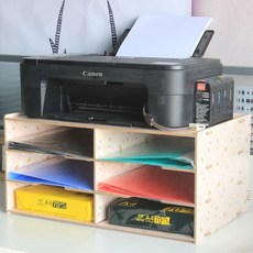 A4 종이 회사 보관 파일 수납함 우드 서류함 선반, R. 6 KTM