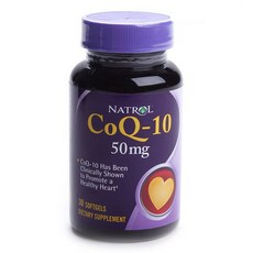 NATROL 輔酶Q10軟膠囊 50mg, 30顆, 1罐
