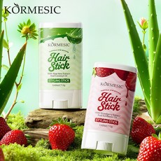 KORMESIC 植萃護髮造型棒 露水光澤, 1個, 致朵魚子醬精粹鎖水發膜10ml×20