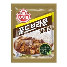 오뚜기 골드 브라운 하이스, 1kg, 20개
