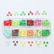 폴리머비즈(과일)종합 12종세트+새론무역Shop, 빠른배송