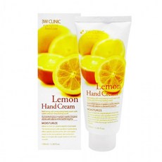 3W클리닉 핸드크림-레몬 100ml, 1