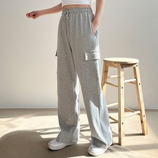 Girls Factory女款Bedaul工裝寬鬆鬆緊運動褲