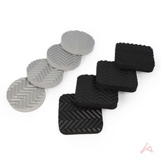 주파트먼트 진동 방지 패드, 검정, 1개