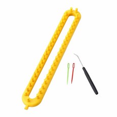 DIY 간편 셀프 뜨개틀 뜨개질 도구, 1개, 무톱니 2호(36cm)