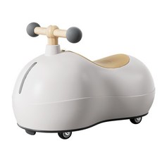 兒童花生扭扭車 防側翻設計 溜溜車 玩具車, 松柏綠 音樂無禮品, 1個