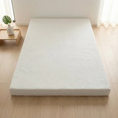 1인용 매트리스 허리에 맞는 메모리폼 매트리스 얇은 매트리스 기숙사 매트리스 매트, 화이트, 7cm
