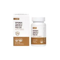 면역케어 클루콘산 아연30 90정, 1개
