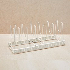 모던하우스 마이키친 분체 프라이팬정리대 가로확장형 KO0423022, 단품