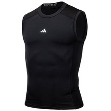 아디다스 테크핏 C 슬리브리스 티 JE6694 민소매