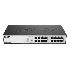 D-Link 友訊 DGS-1016D 16埠GE 節能交換器 網路交換器 Switch 1G 1000M，節能省電，快速部署，穩定傳輸, 1個
