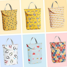 방수 기저귀 가방 휴대용 유아용 신생아 아기 기저귀 파우치 젖병 어린이집 준비물 여행용 유모차 물놀이