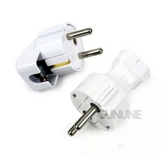 은우네 플러그 전선플러그, ㅡ접지, 1개, 7cm