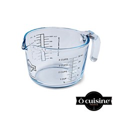 Ô cuisine 調理量杯 烘焙量杯 刻度精準 冷熱皆宜, 透明, 1L, 1個