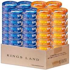 사조 마일드참치135g 24+사조 찌개전용참치135g 24, 1세트, 135g