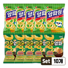 스윗몬 양파과자 / 농심 양파링 +구운양파 x각(총), 10개, 84g